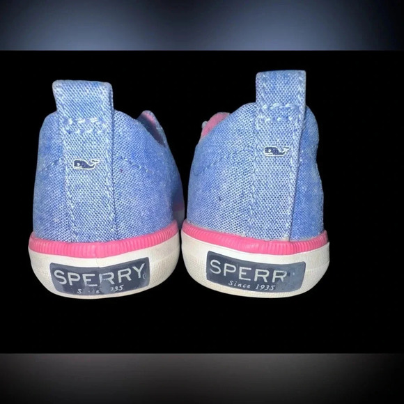 Sperry Chambray Crest Vibe Sneakers 5.5 - Picture 3 of 6